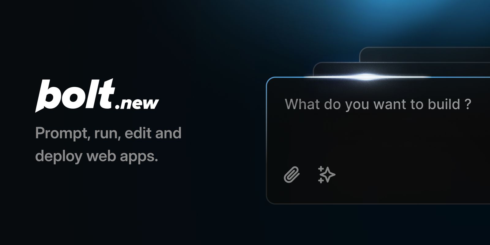 Screenshot of Bolt.new