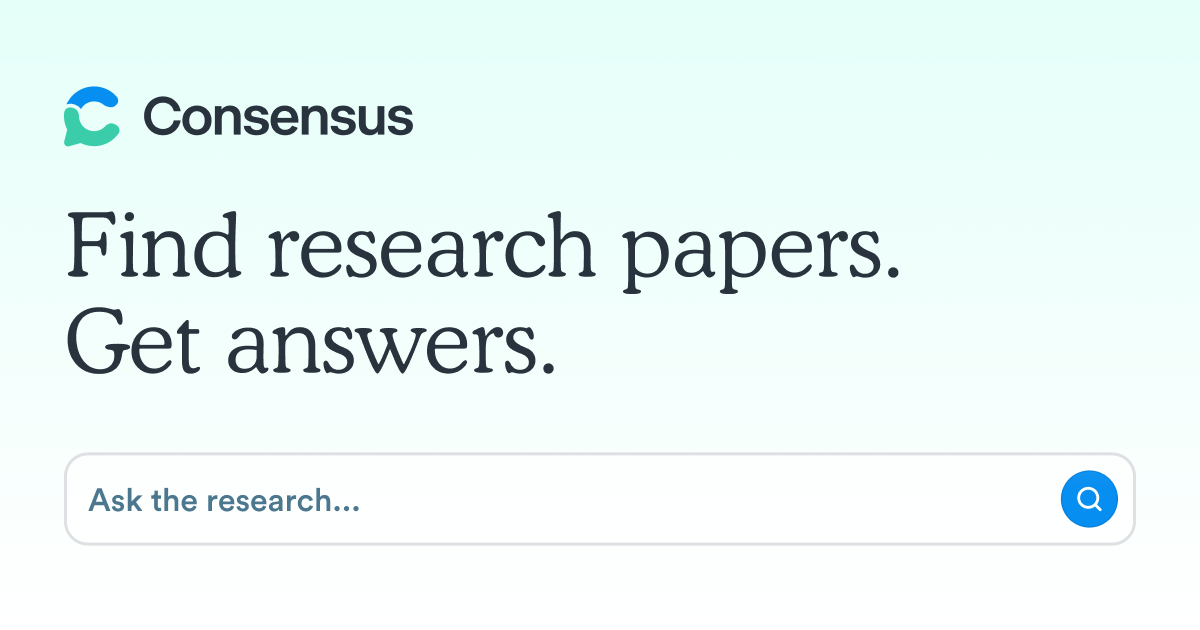Screenshot of Consensus