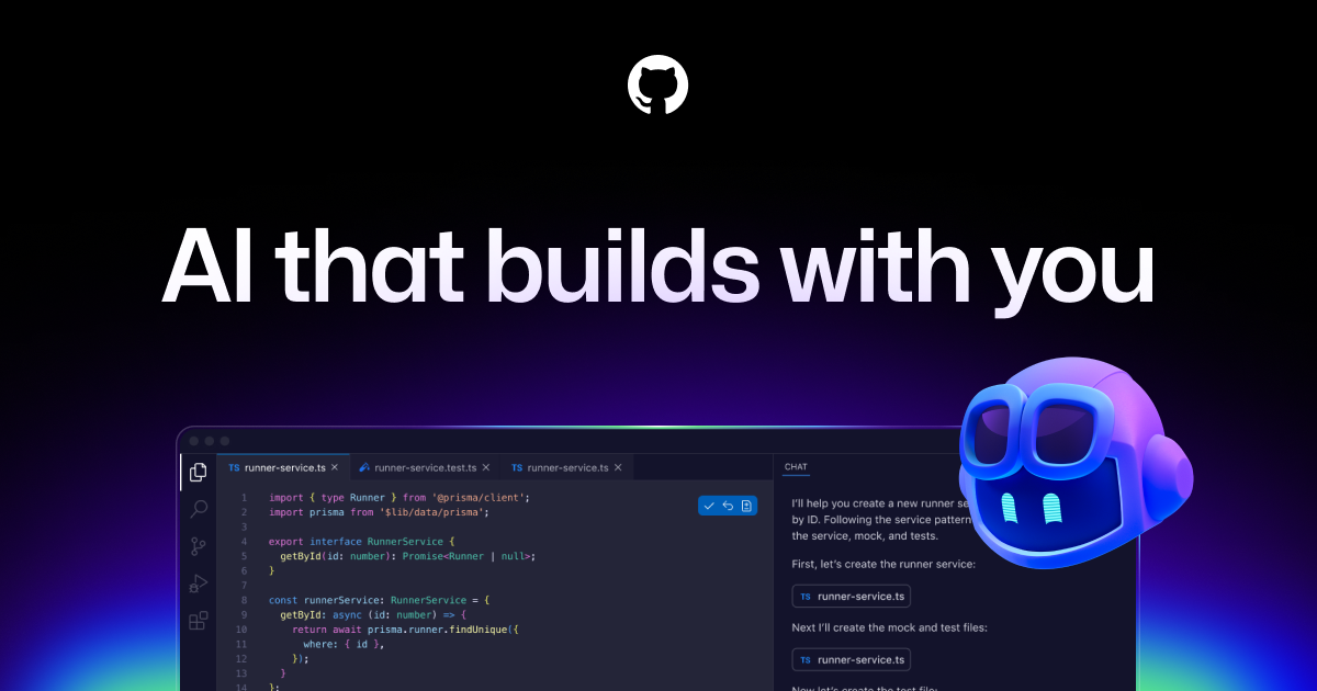 Screenshot of GitHub Copilot