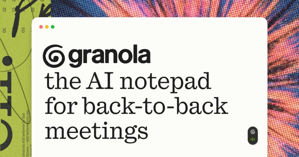 Screenshot of Granola