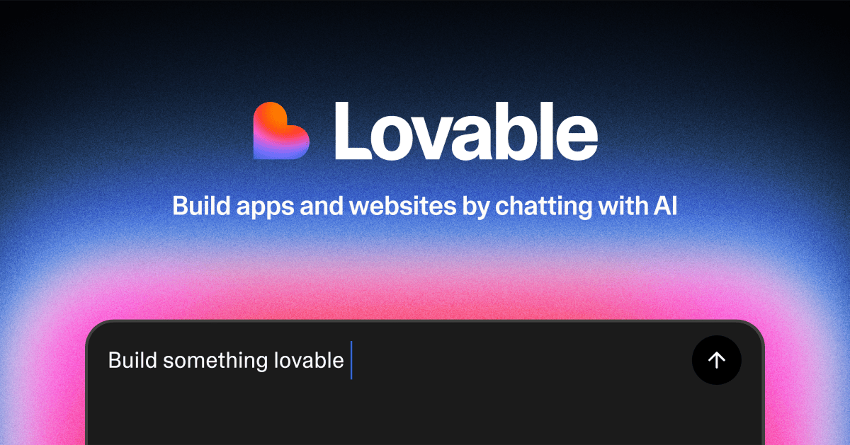 Screenshot of Lovable