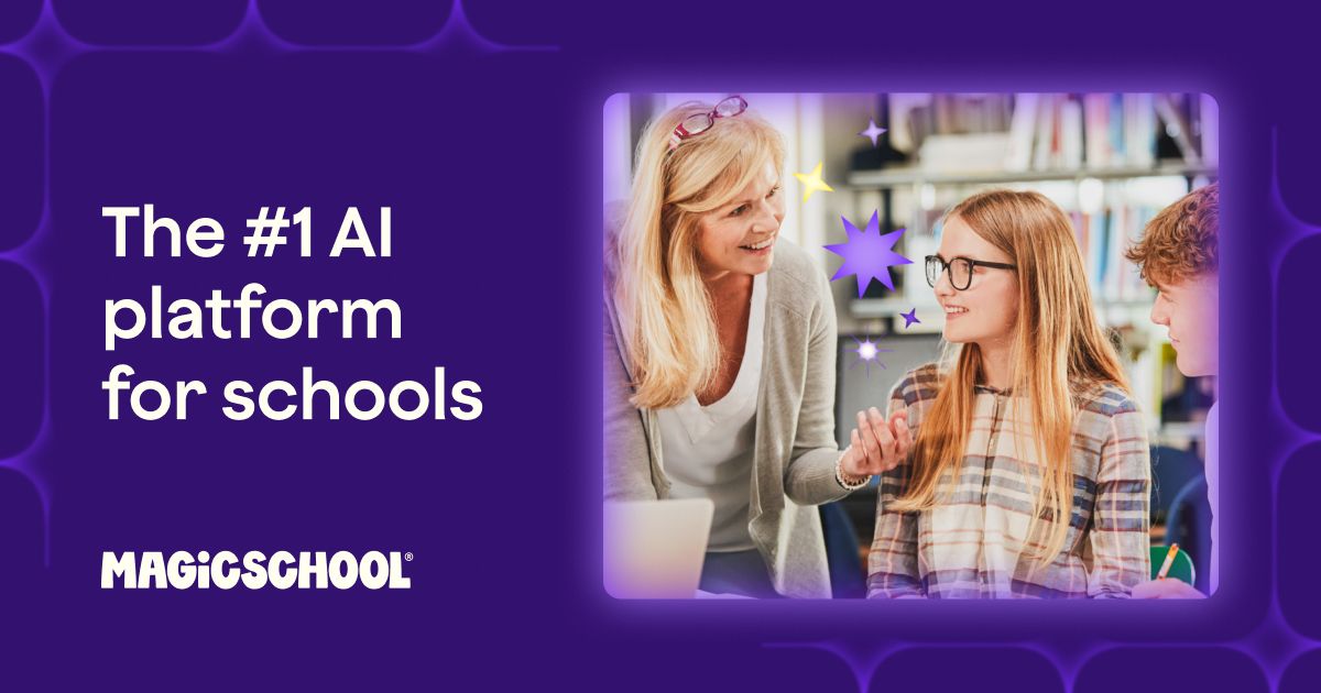 Screenshot of MagicSchool