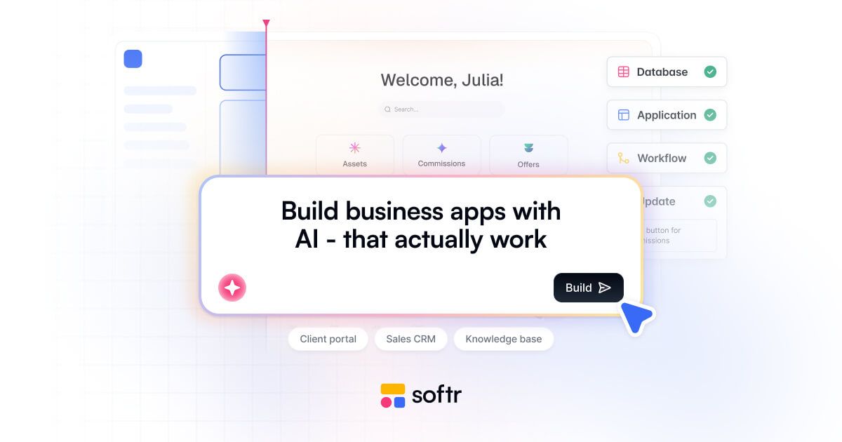 Screenshot of Softr