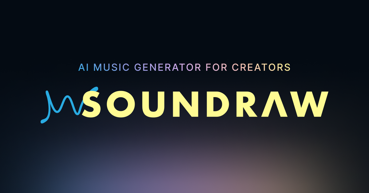 Screenshot of Soundraw