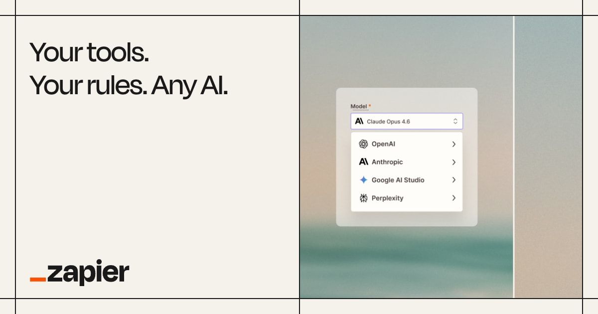 Screenshot of Zapier